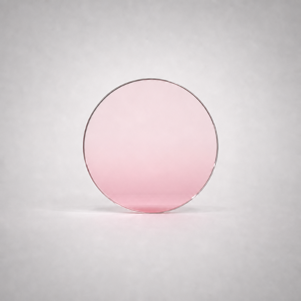 Verre Rose 25 %, photo de la collection Revolunettes.