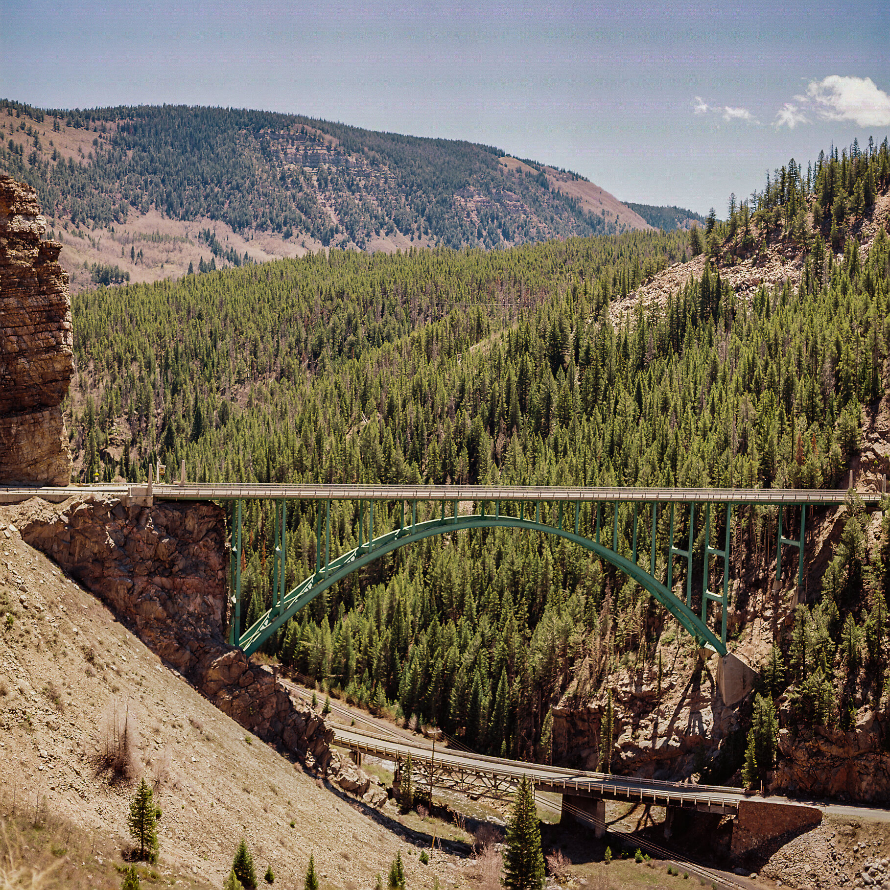 Scenic Overpass - Colorado - Hasselblad 500 C/M