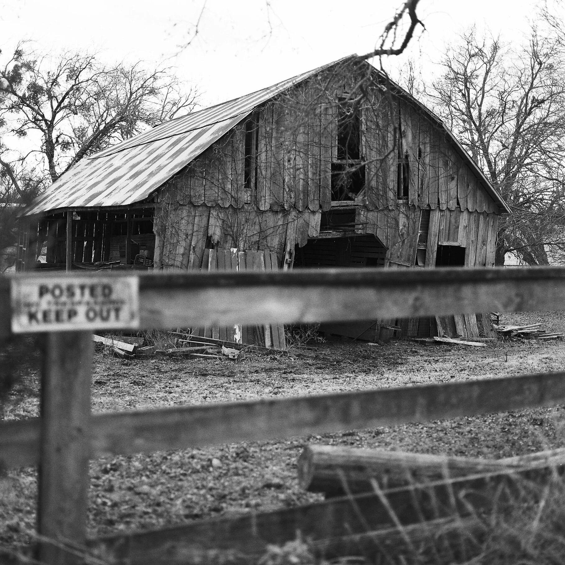 Keep Out - McKinney, Texas - Hasselblad 500 C/M