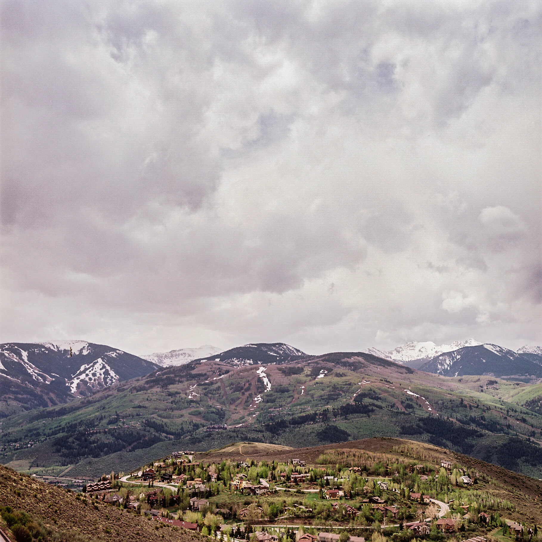 Drama In Vail - Avon, Colorado - Hasselblad 500 C/M