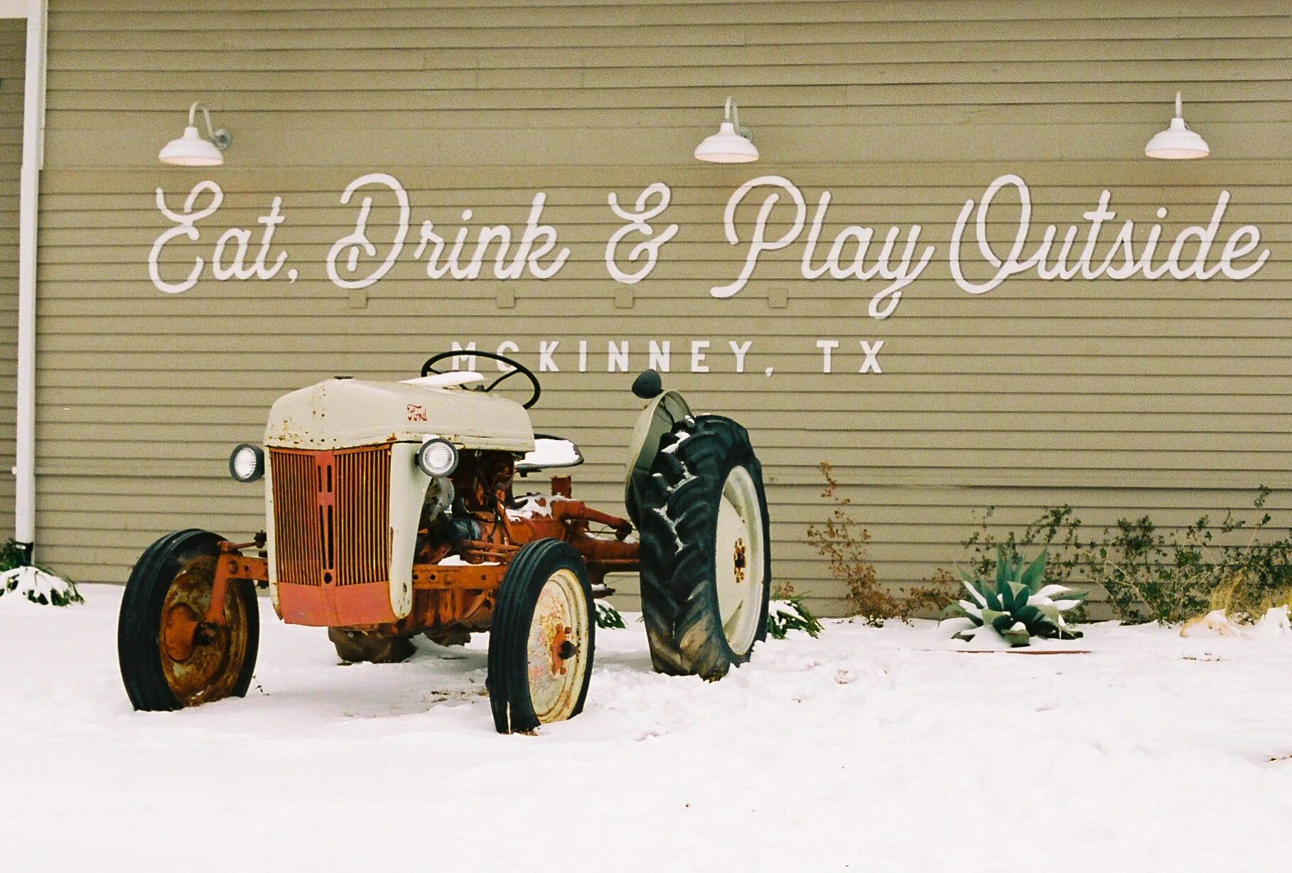 Winter Playtime - McKinney, Texas - Nikon FE2