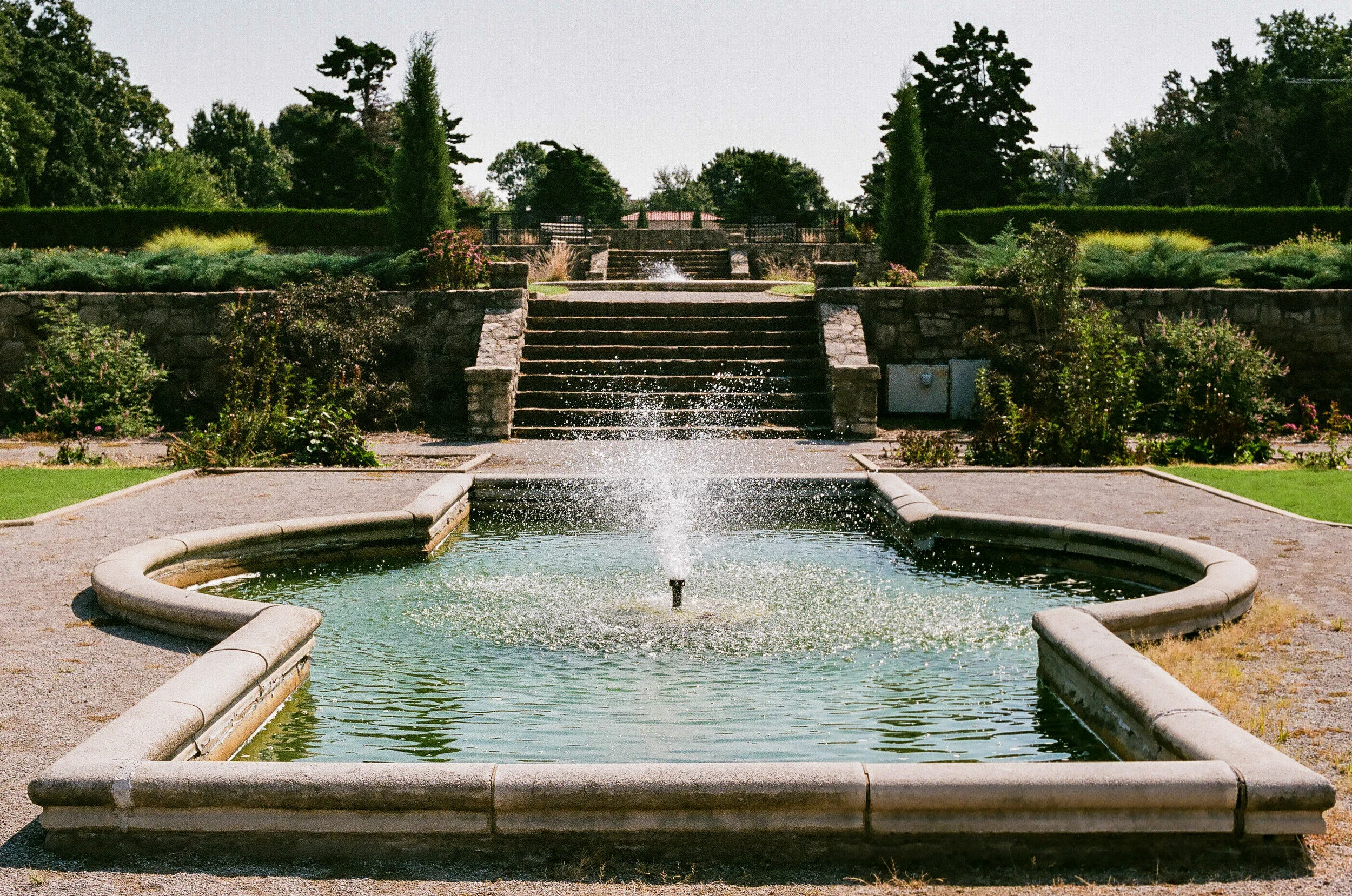 Rose Garden - Tulsa, Oklahoma - Nikon F3