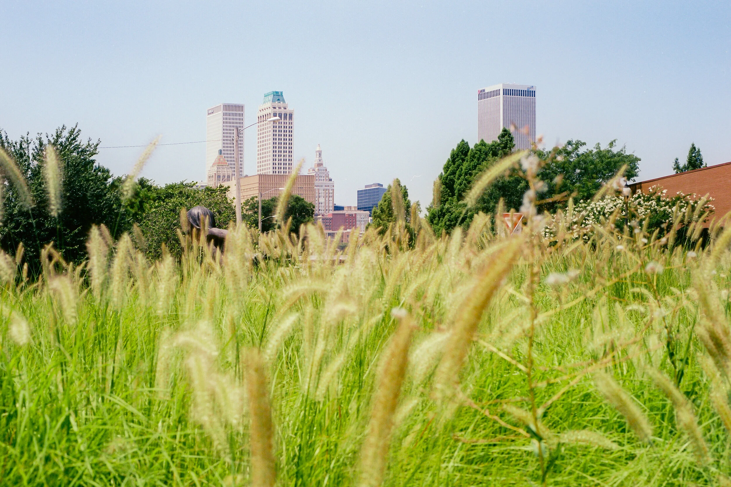 Urban Landscape - Tulsa, Oklahoma - Hasselblad 500 C/M