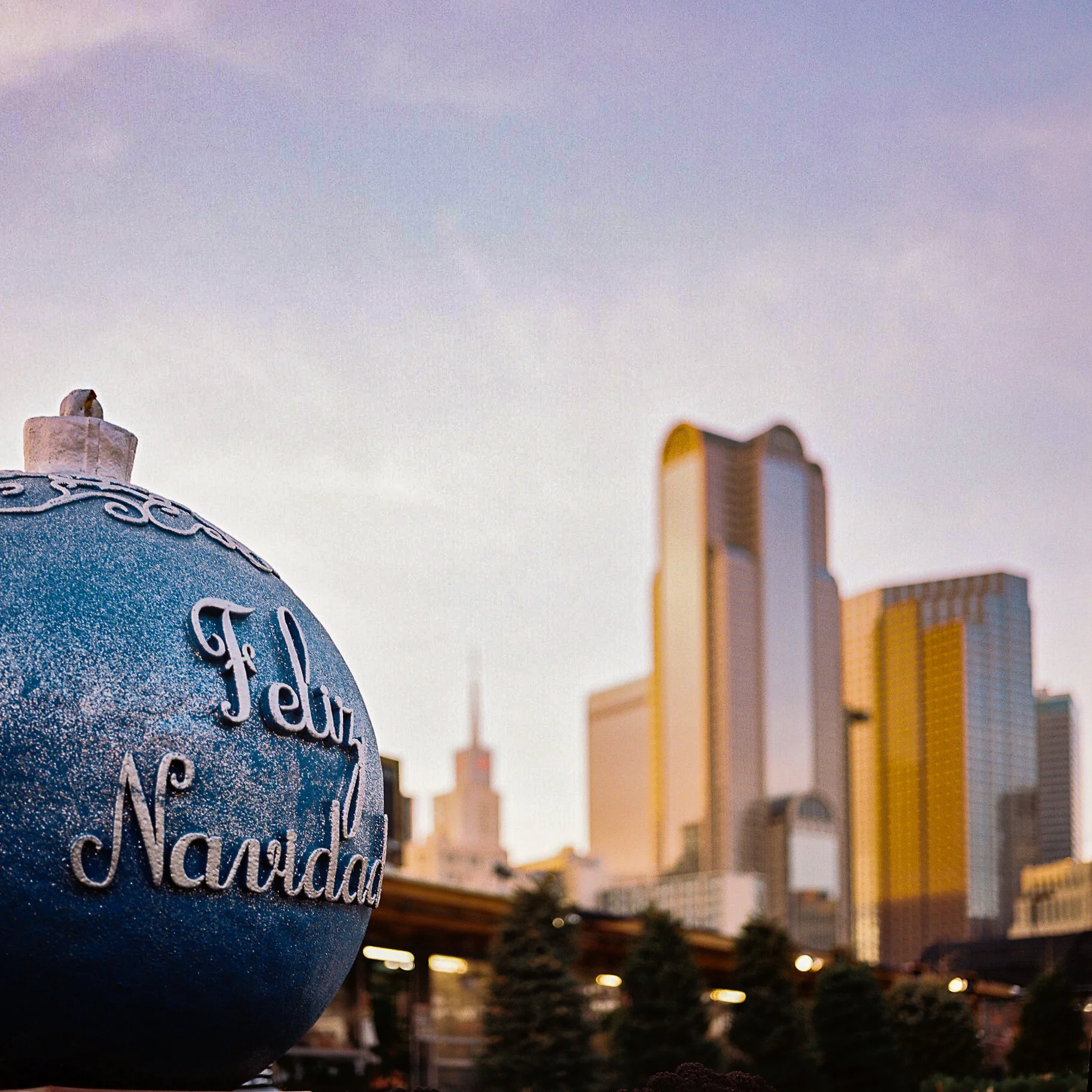 Feliz Navidad - Dallas, Texas - Hasselblad 500 C/M