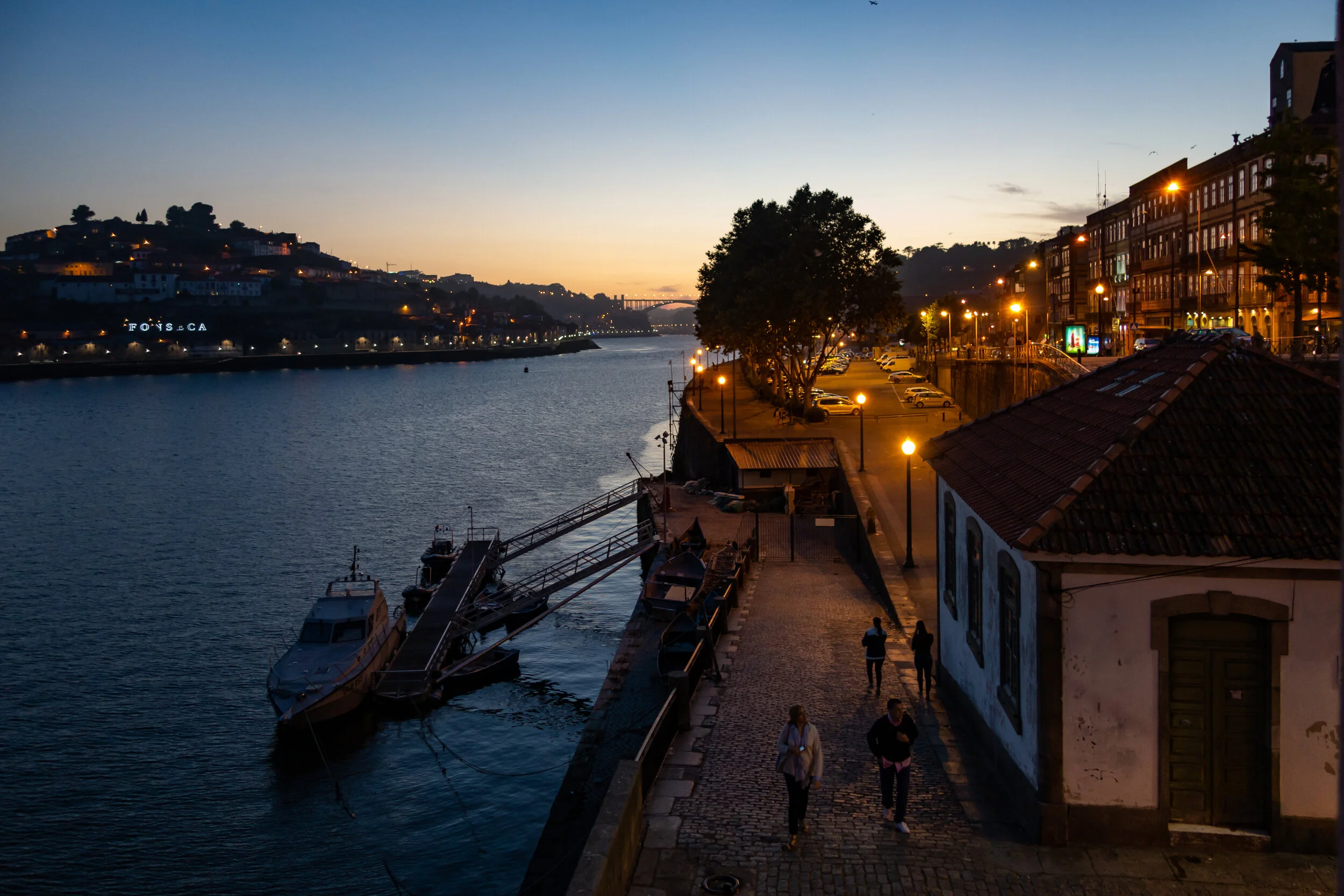 Douro At Night - Porto, Portugal - Sony RX100-II