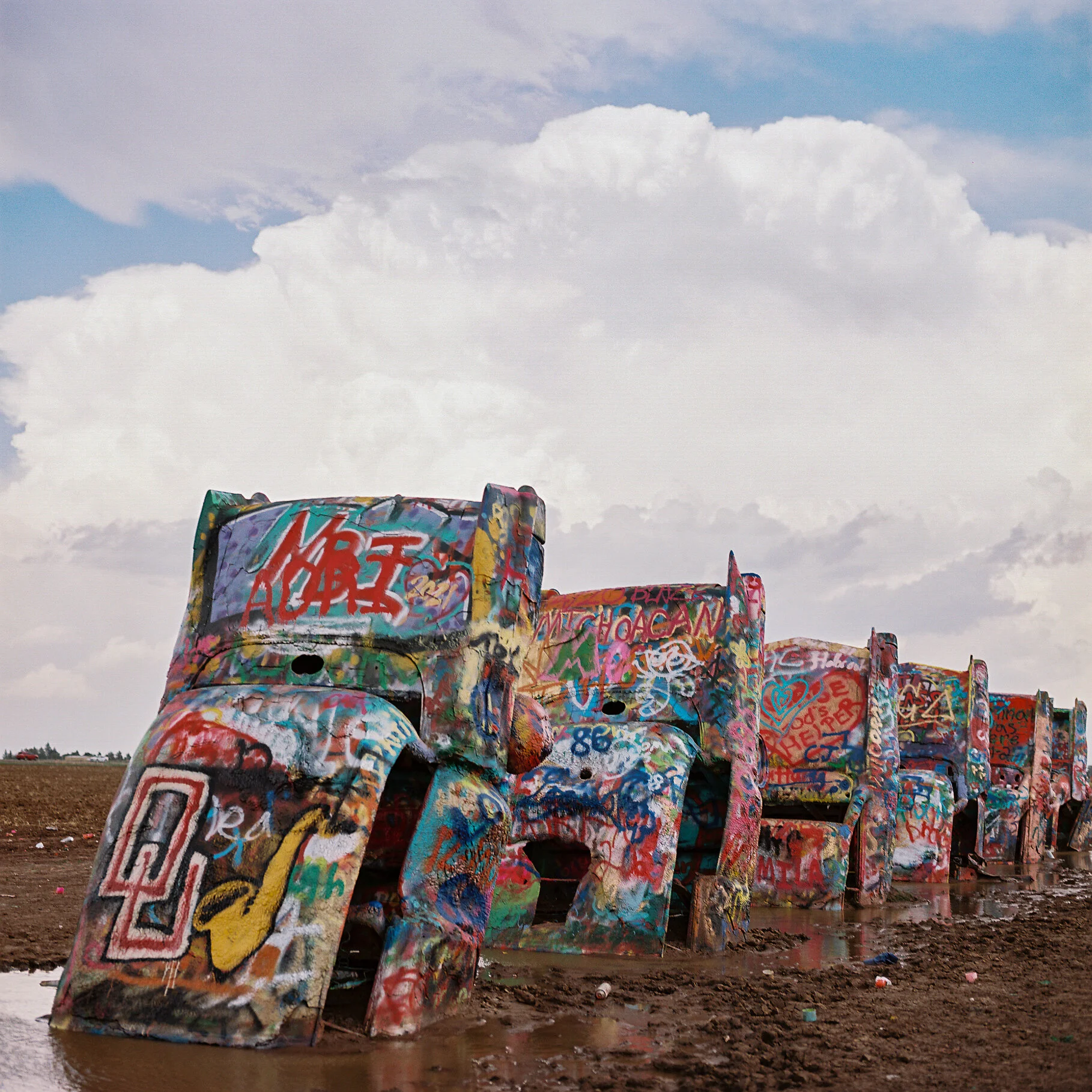 Cadillac Ranch - Amarillo, Texas - Hasselblad 500 C/M
