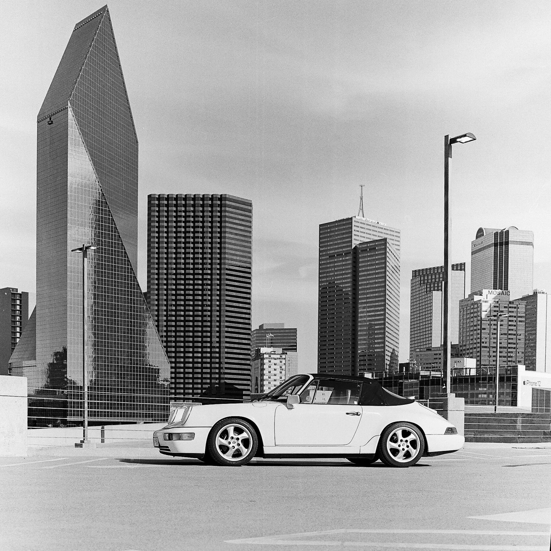 Skyline - Dallas, Texas - Hasselblad 500 C/M