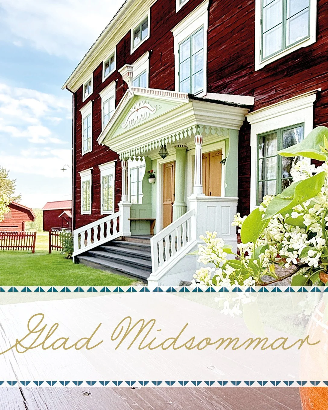 Glad Midsommar &ouml;nskar vi fr&aring;n H&auml;lsingland 🌼