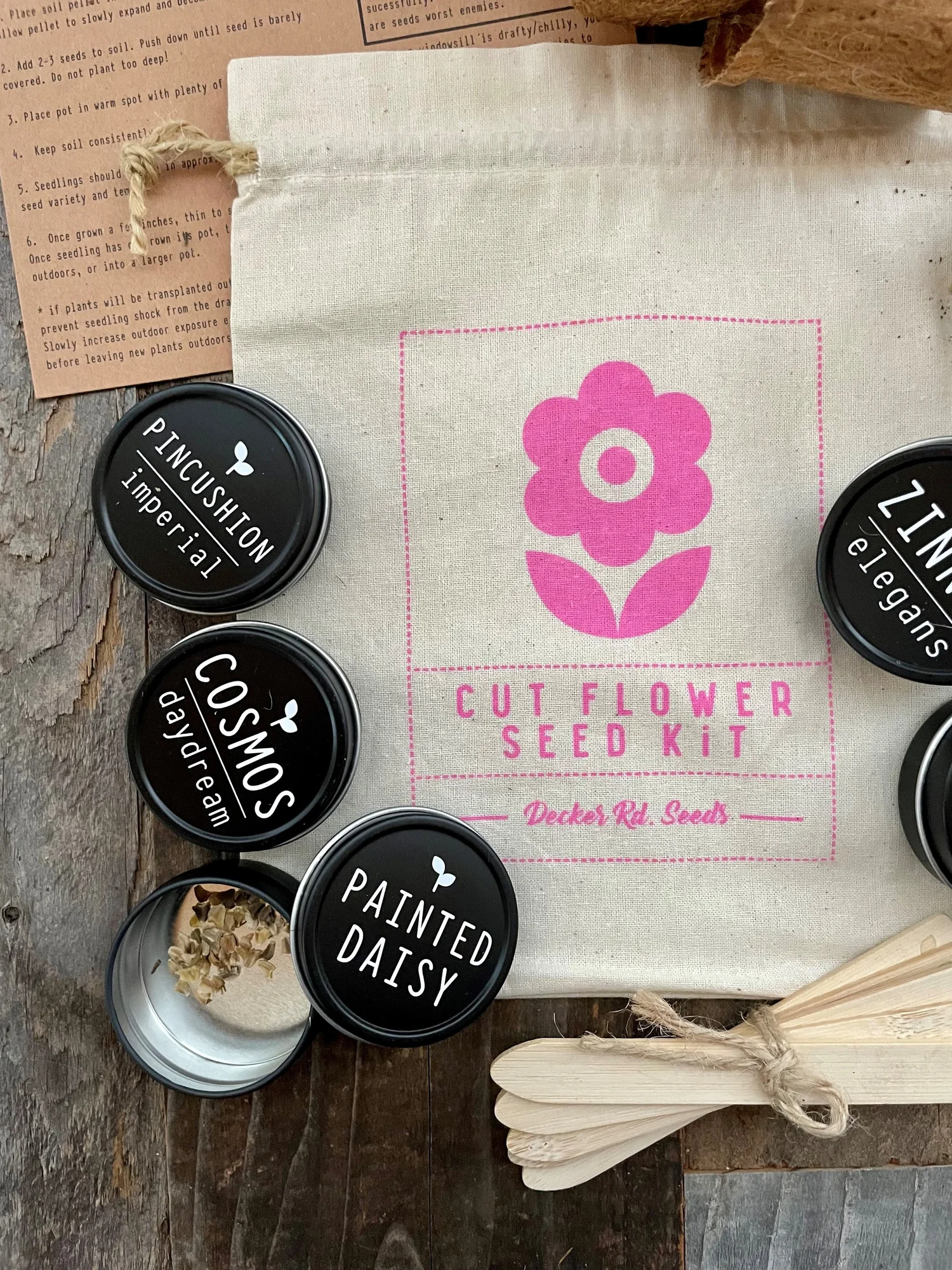 Cut Flower Garden Seed Kit  Decker Rd. Seeds