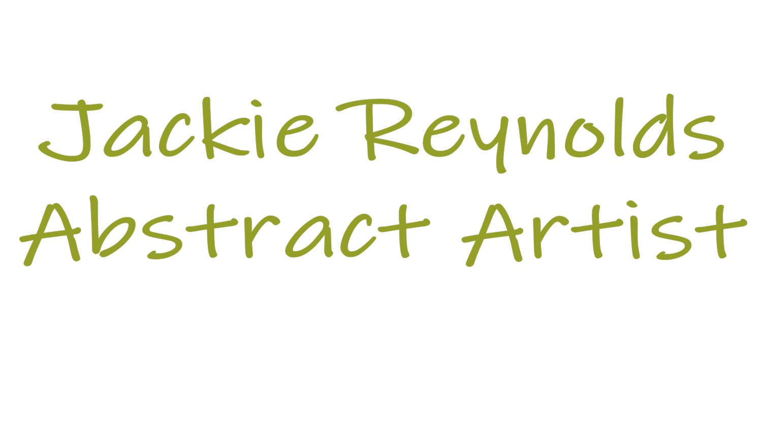 Jackie Reynolds Artist