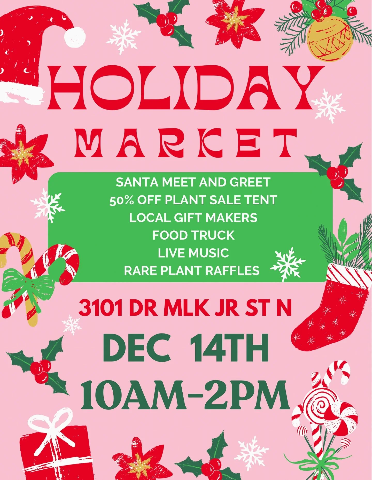 Tabling Event: Lida's Jungle Christmas Market