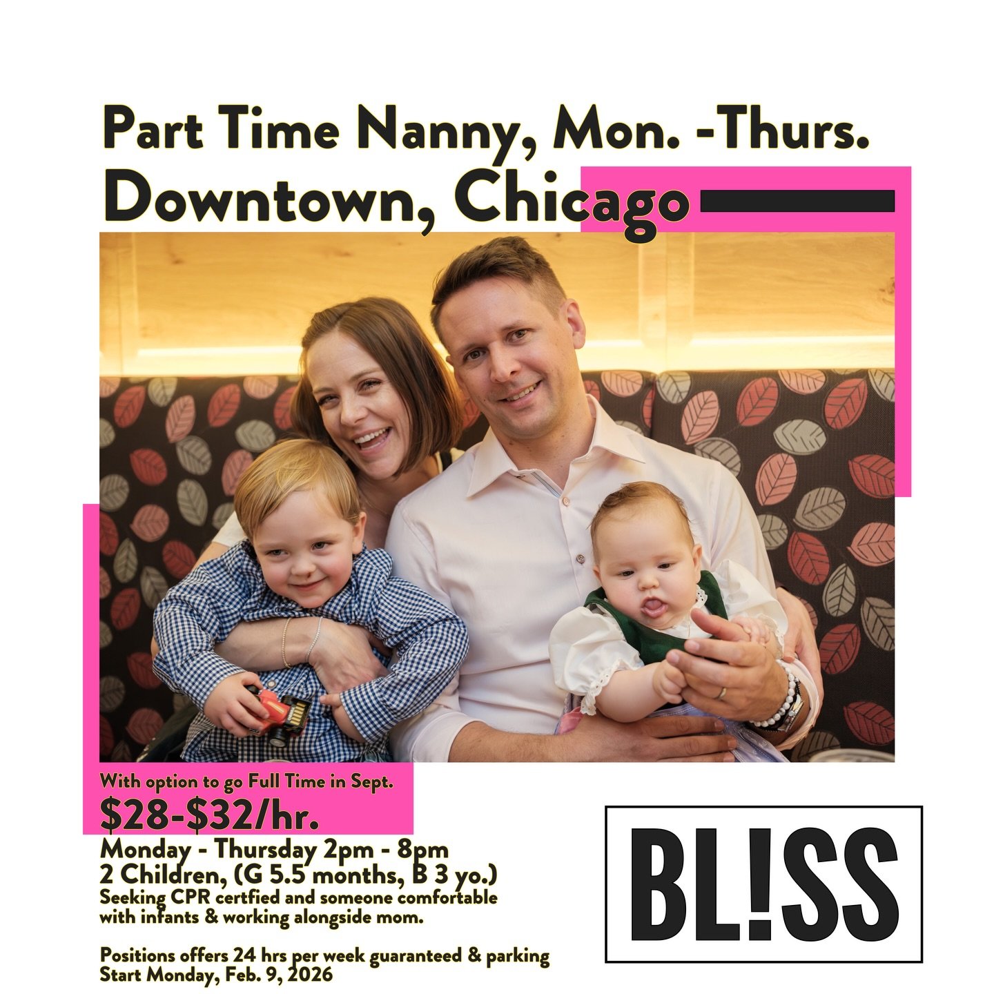 The cutest family looking 🔍 for BL!SS help! 💫