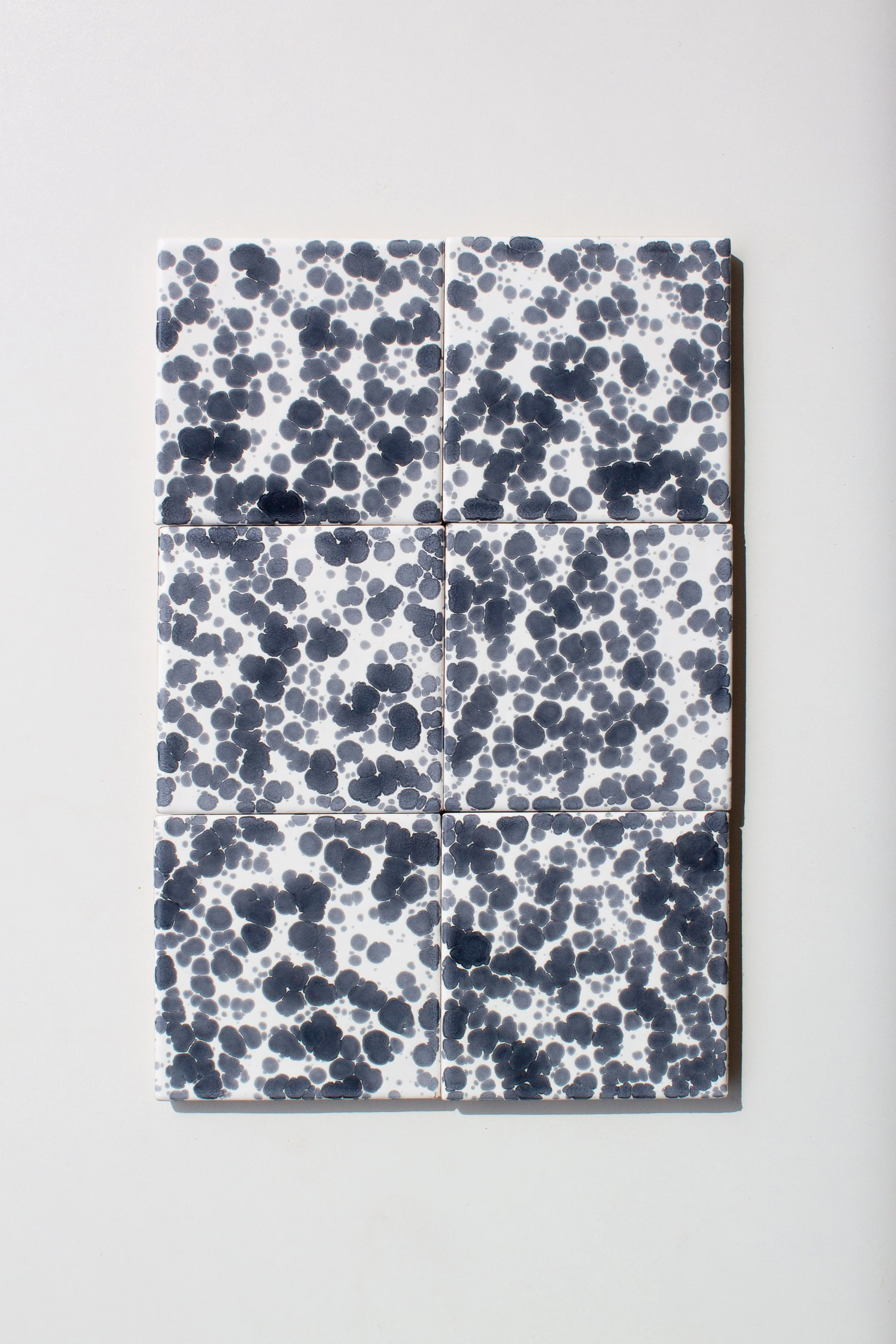 Parma Tile x Emma Harling - "Imitation" ceramic tile, storm