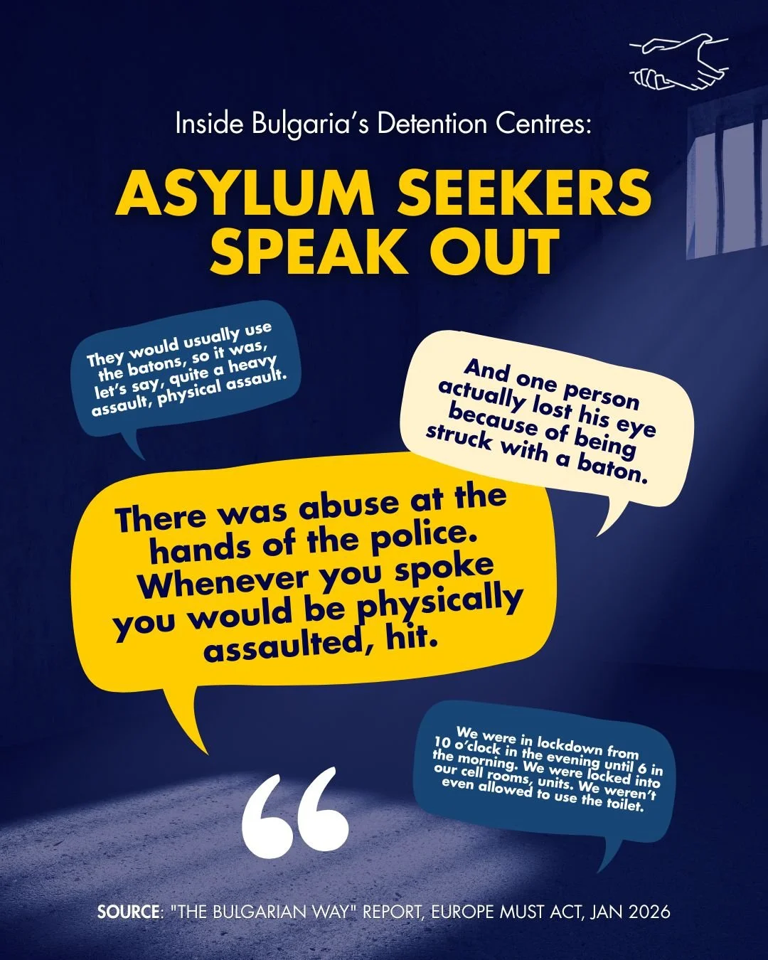 BULGARIA: ASYLUM SEEKERS SPEAK OUT