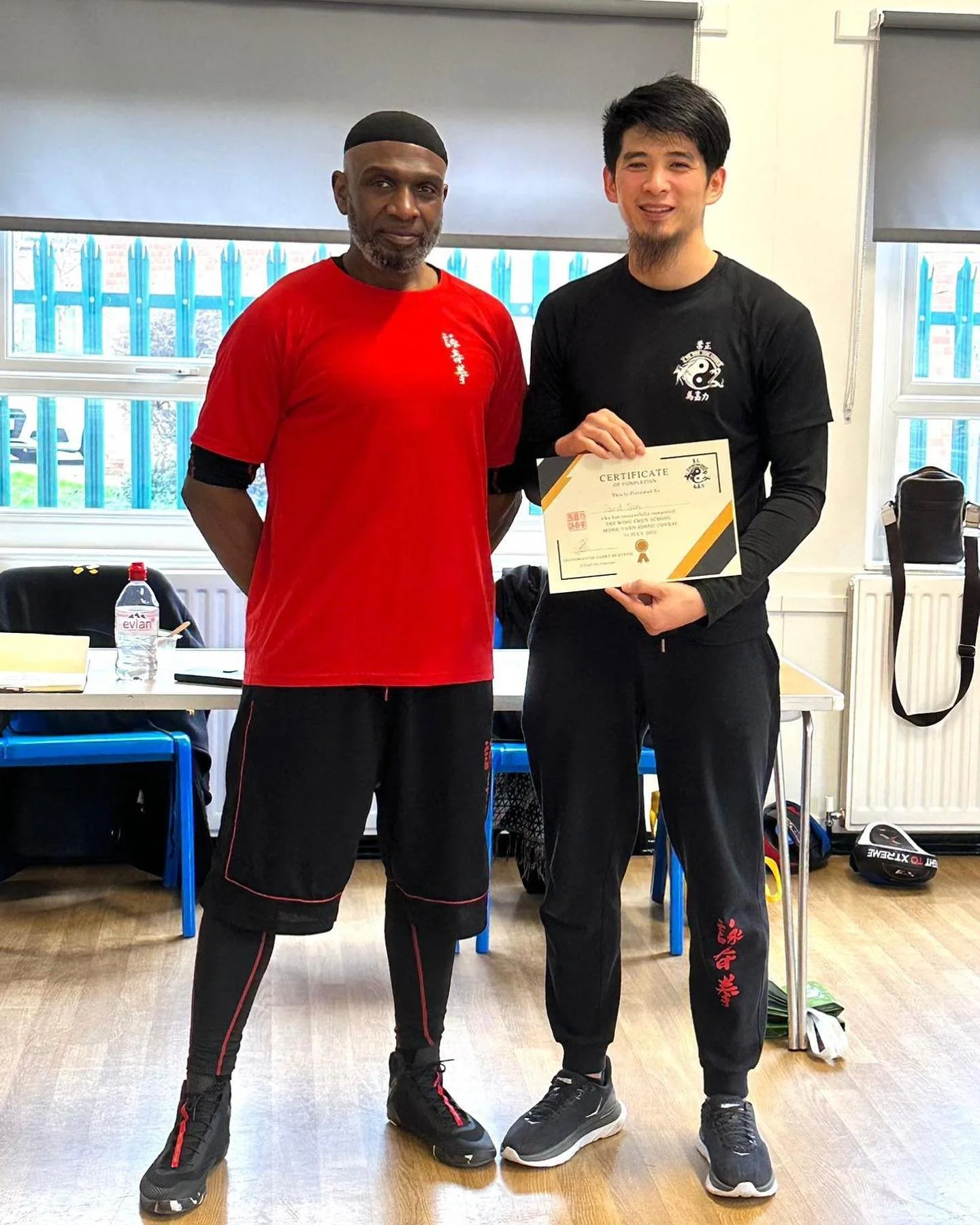 Certified to teach &lsquo;Mok Yahn Johng&rsquo; form along with all wooden dummy techniques applied in chi sau and free flow combat.