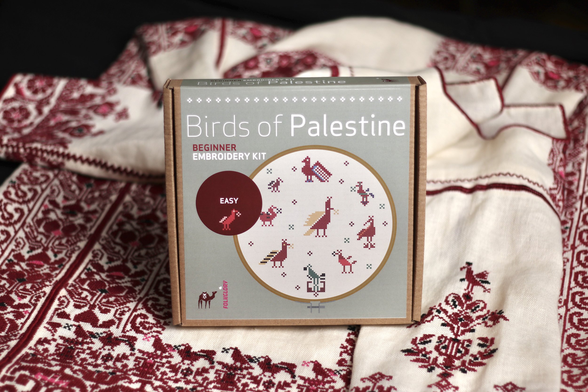 Folkglory Jordan: Huran Beginner Embroidery Kit – Arab American National  Museum