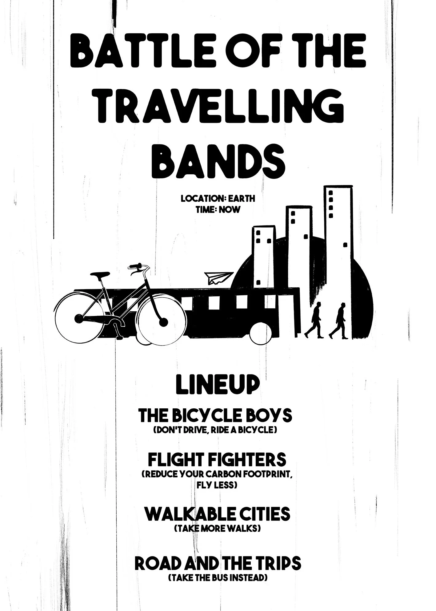 Battle of the travelling bands