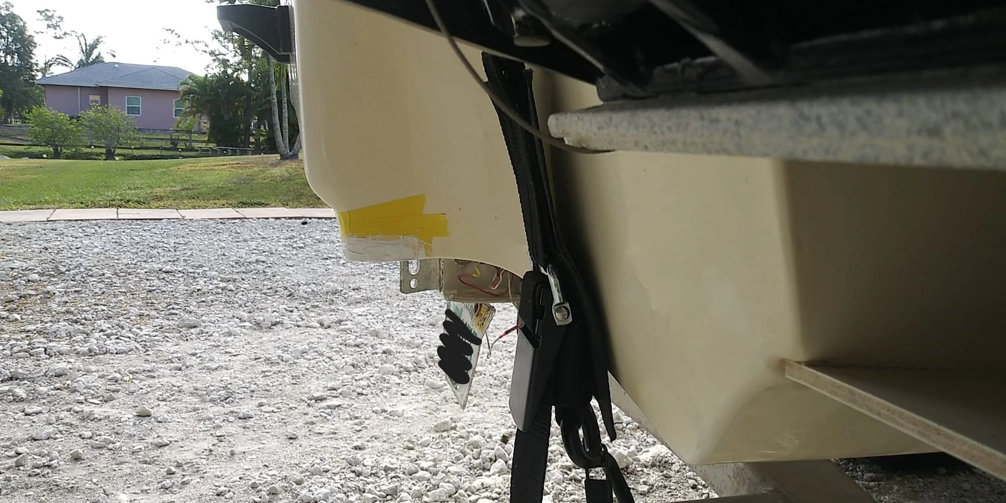 Small Fiberglass Repair on Boat — Pinillos Fiberglass