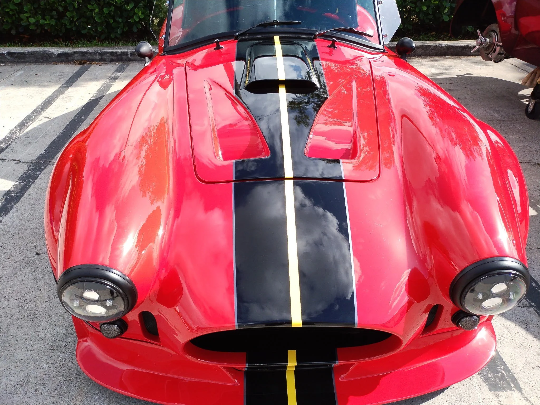 Red Cobra Hood.