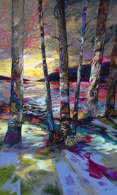 Evening light • disponible en reproduction à Lusine Design