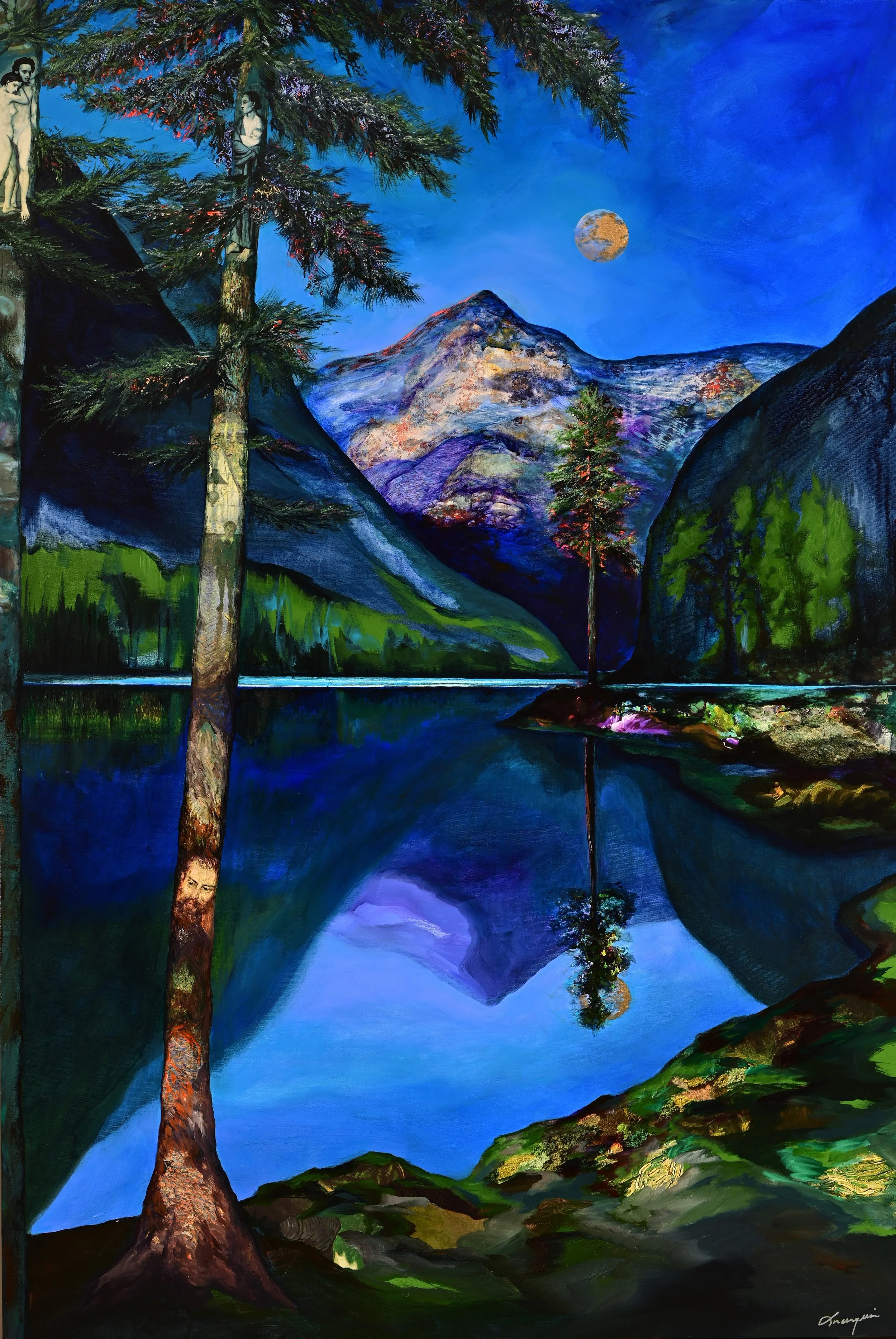 Reflets de secrets gardés • Disponible à Westend Gallery