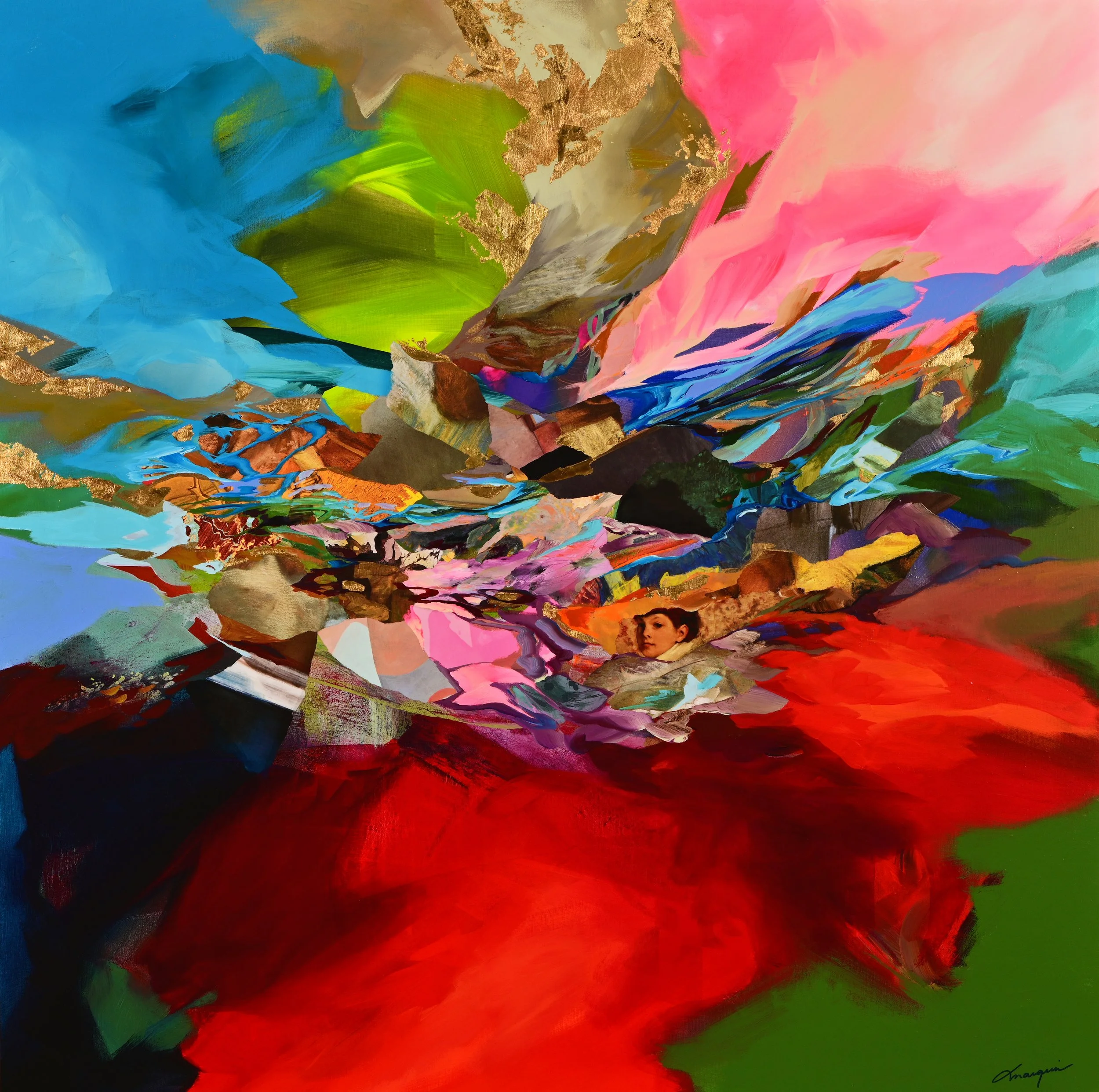 Rose • Disponible à la galerie Perreault