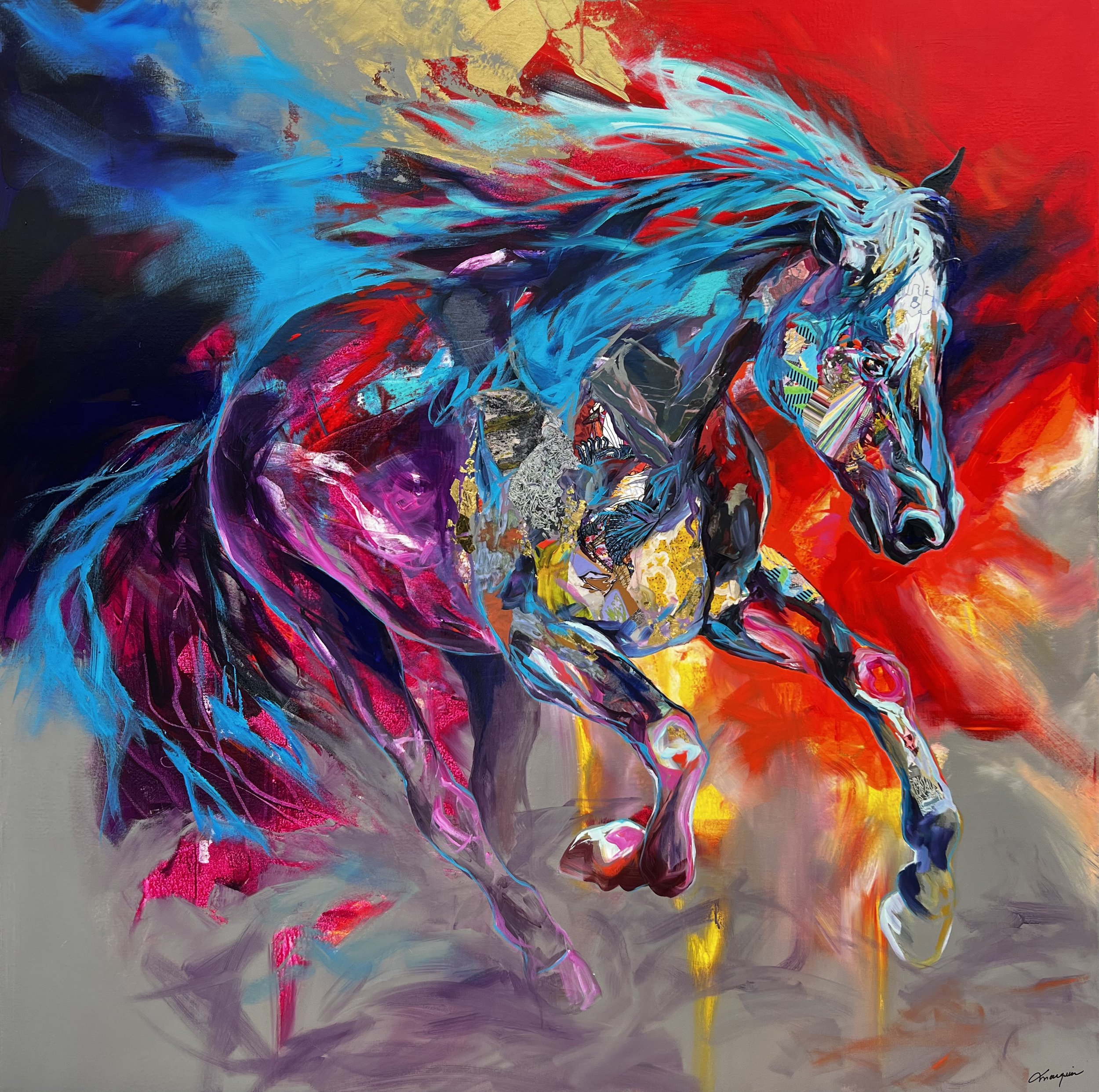 Cheval de feu • VENDU