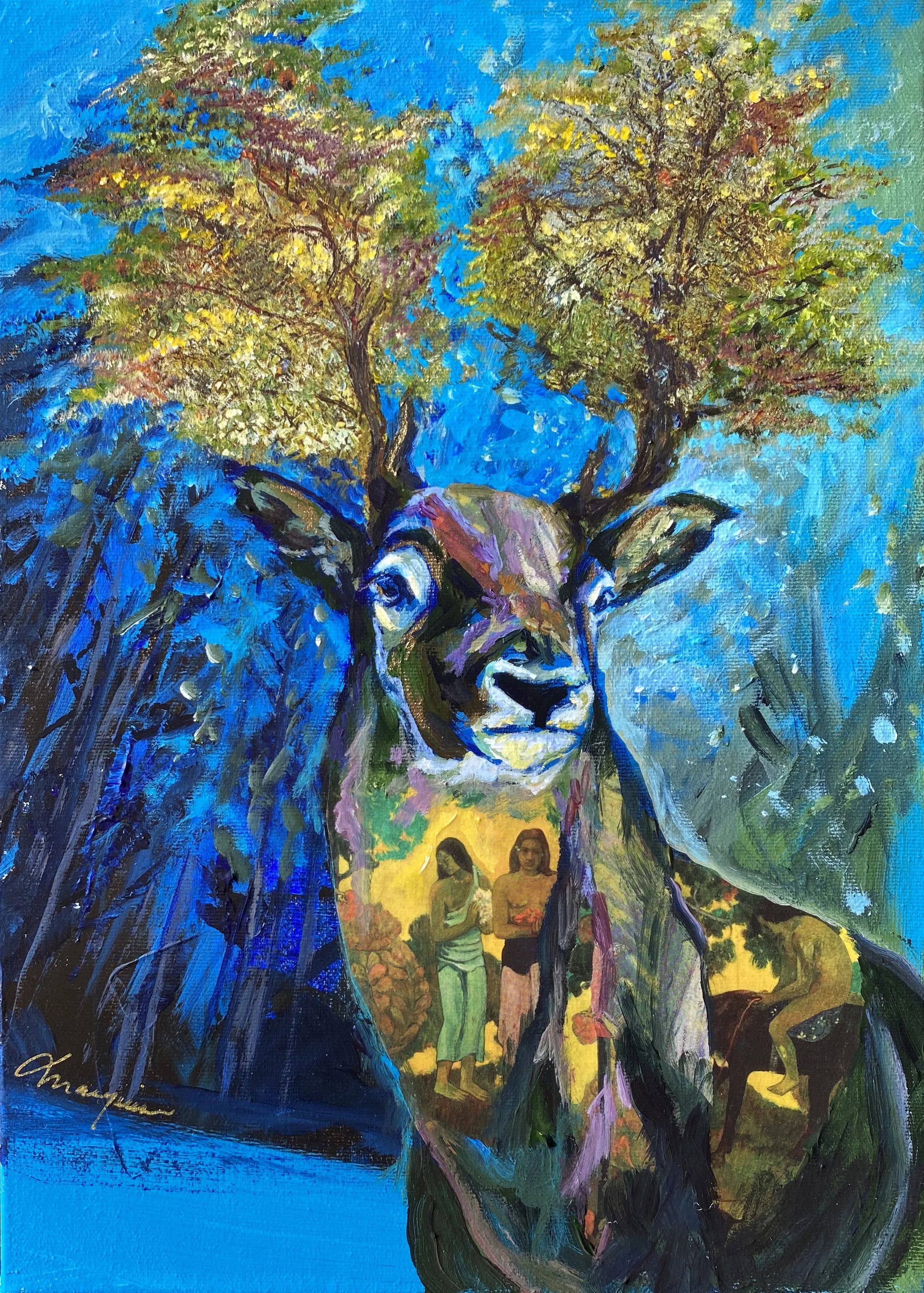 Le messager d'hiver • VENDU