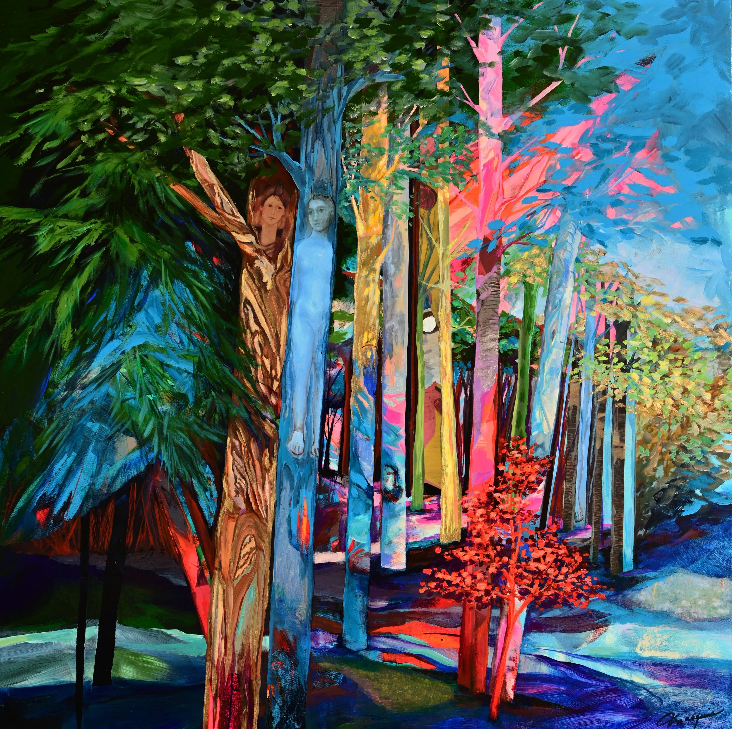 Bain de soleil • Disponible à la galerie d'art Iris