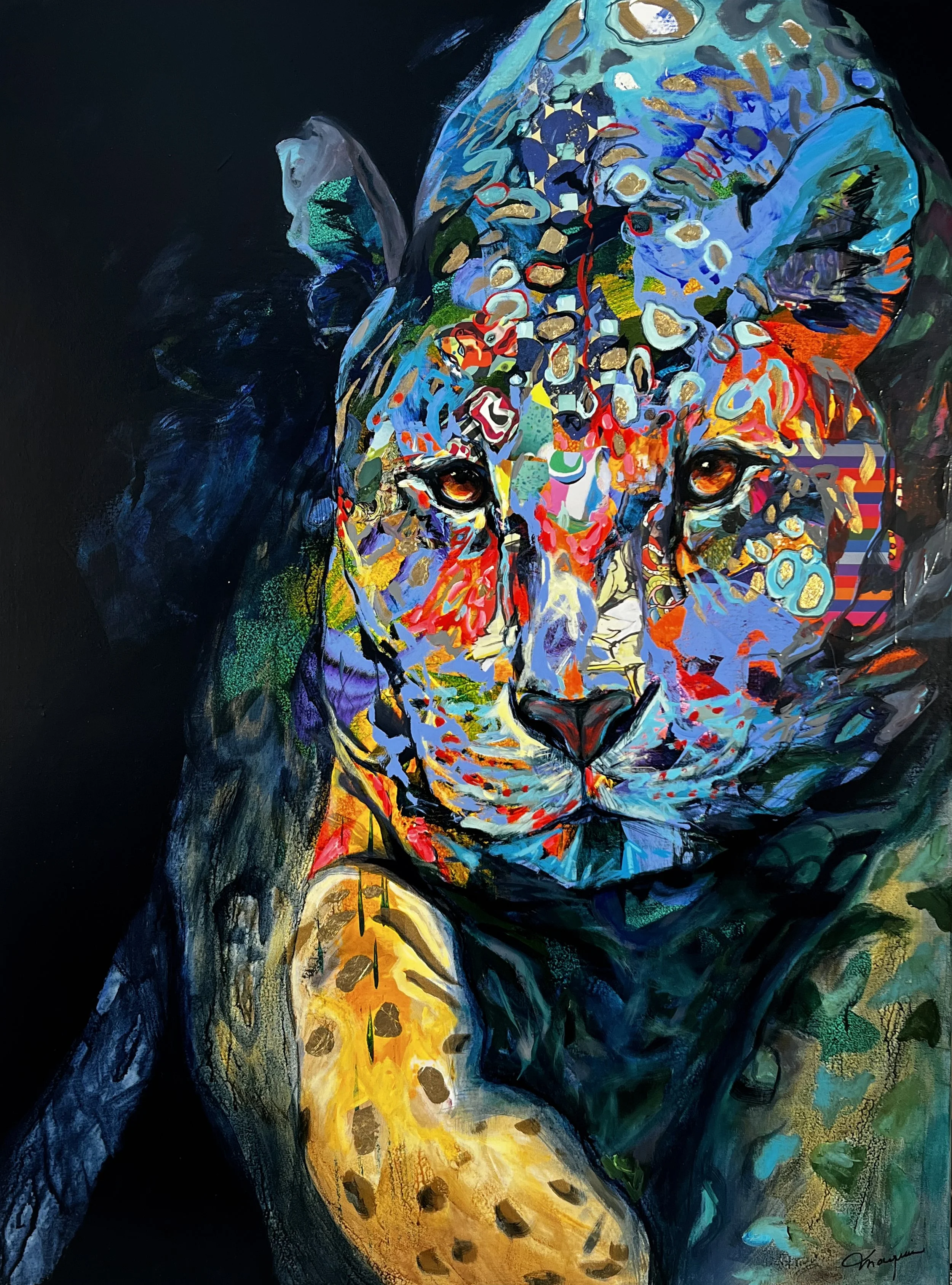 Panthera pardus • Disponible à la galerie d'art Iris