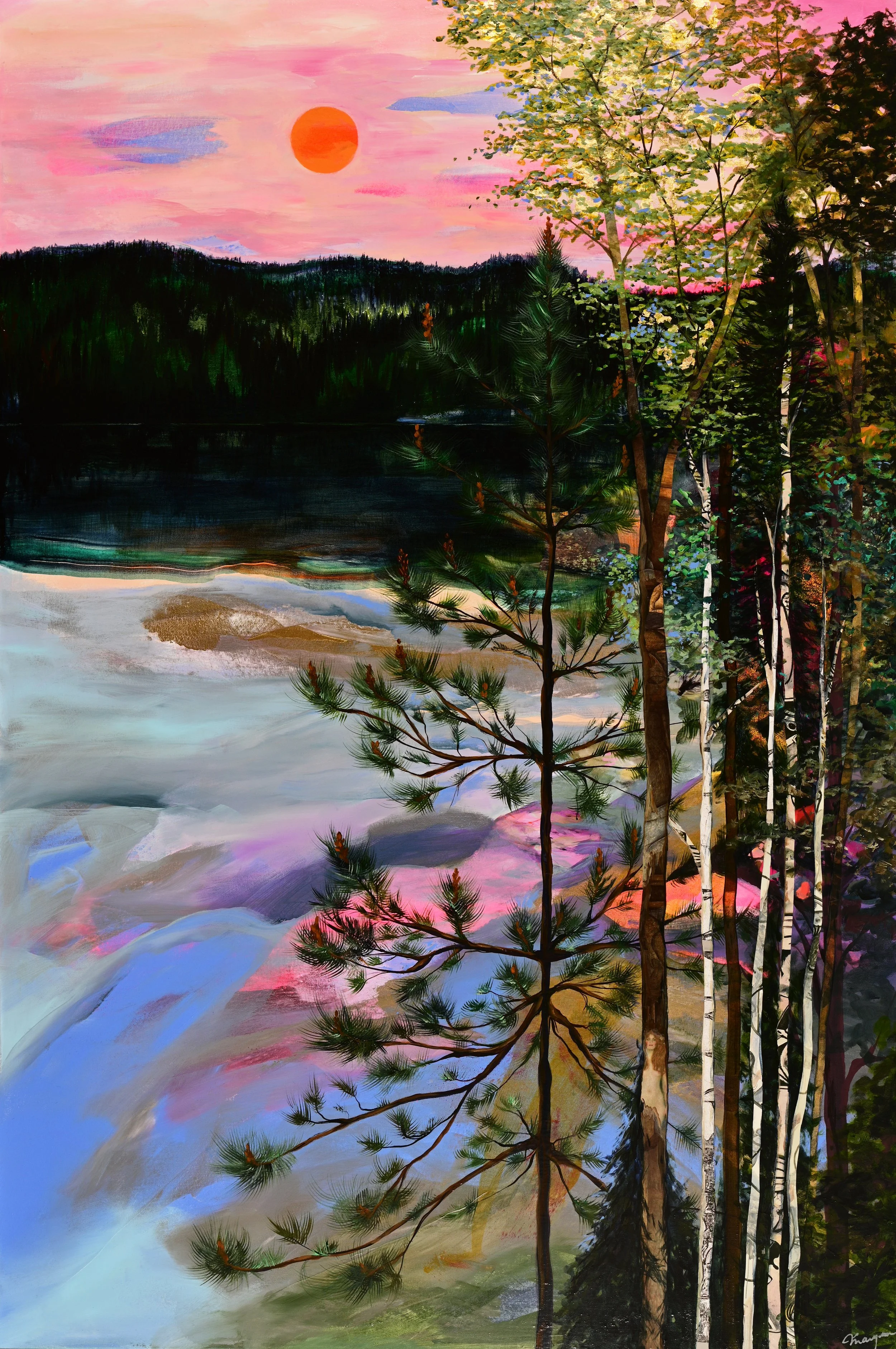 River of new beginnings • Disponible à Westend Gallery