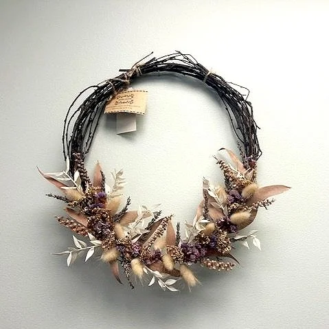 Make a Dried Flower Wreath
