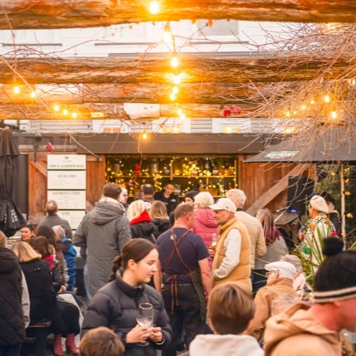 The White Swan Gin Garden Bar
