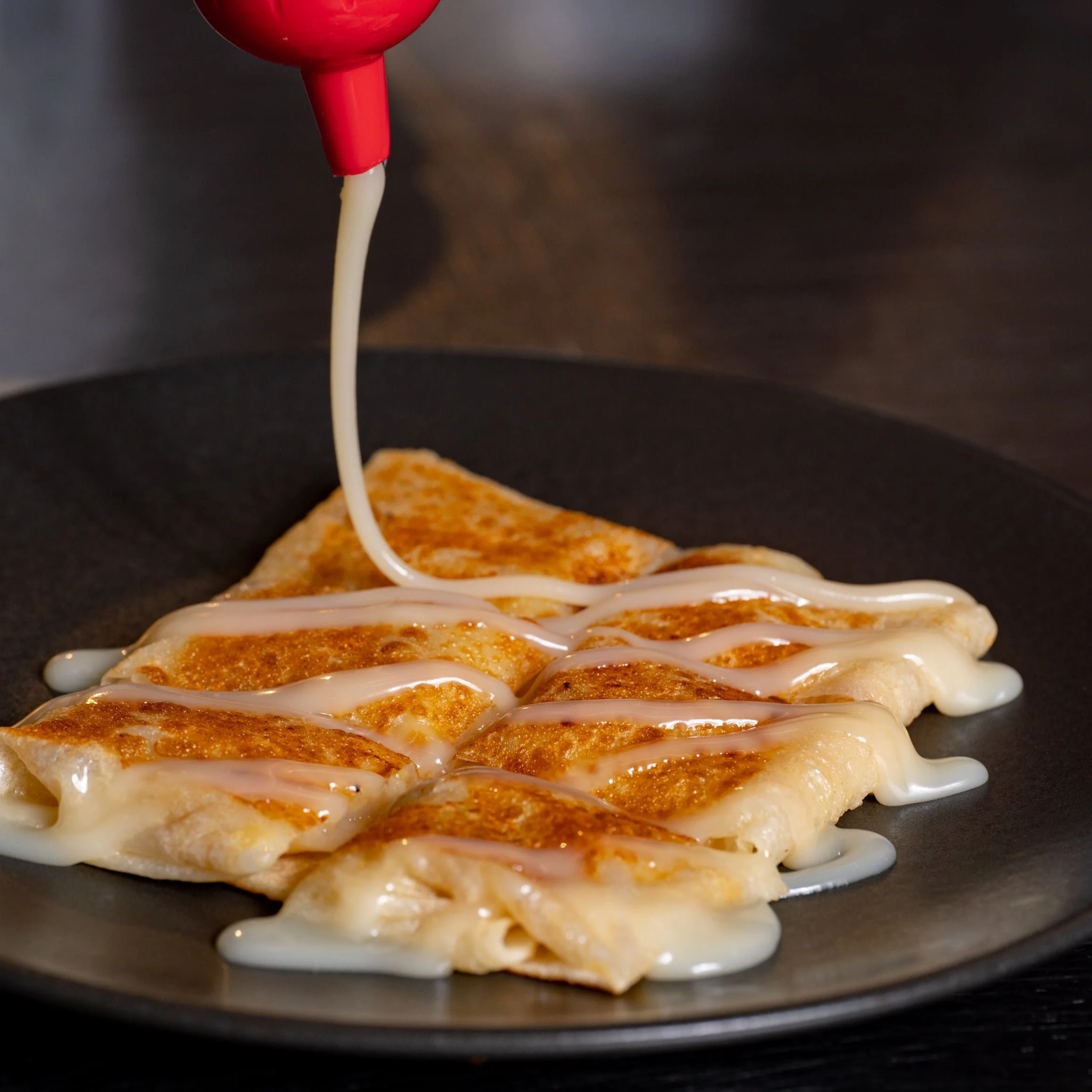 Perfect Banana, Thai-style banana roti with coconut condensed milk, at Kafe Kooks, Ultimo