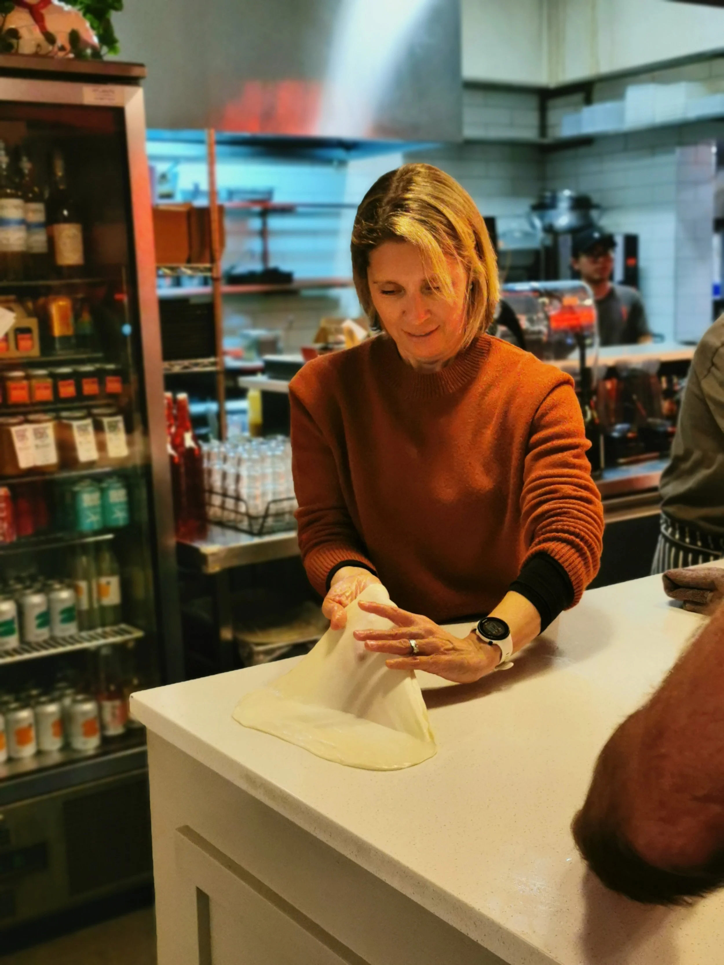 Roti flipping in action at Sydney's only dedicated roti restaurant