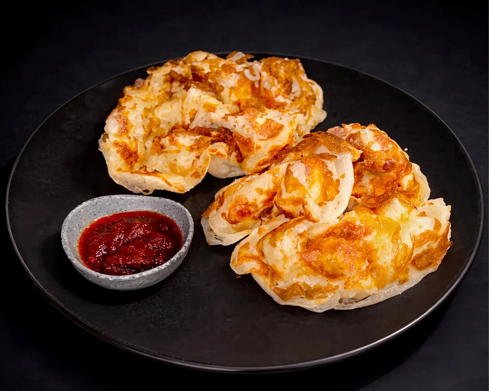 Nothing beats freshly cooked roti paratha