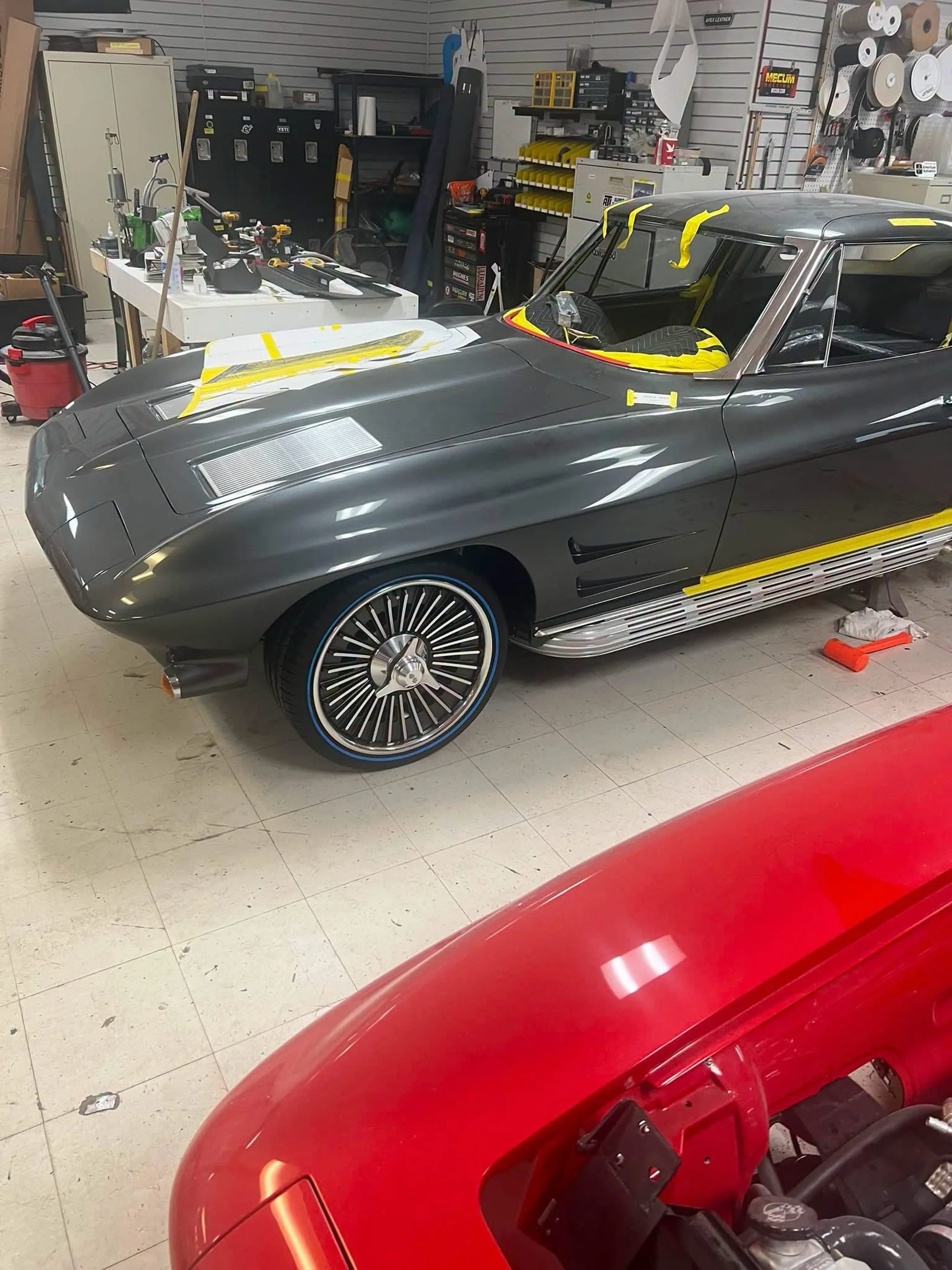 MITCHELL | Mike&rsquo;s Big Window Slot design. @restomodvette