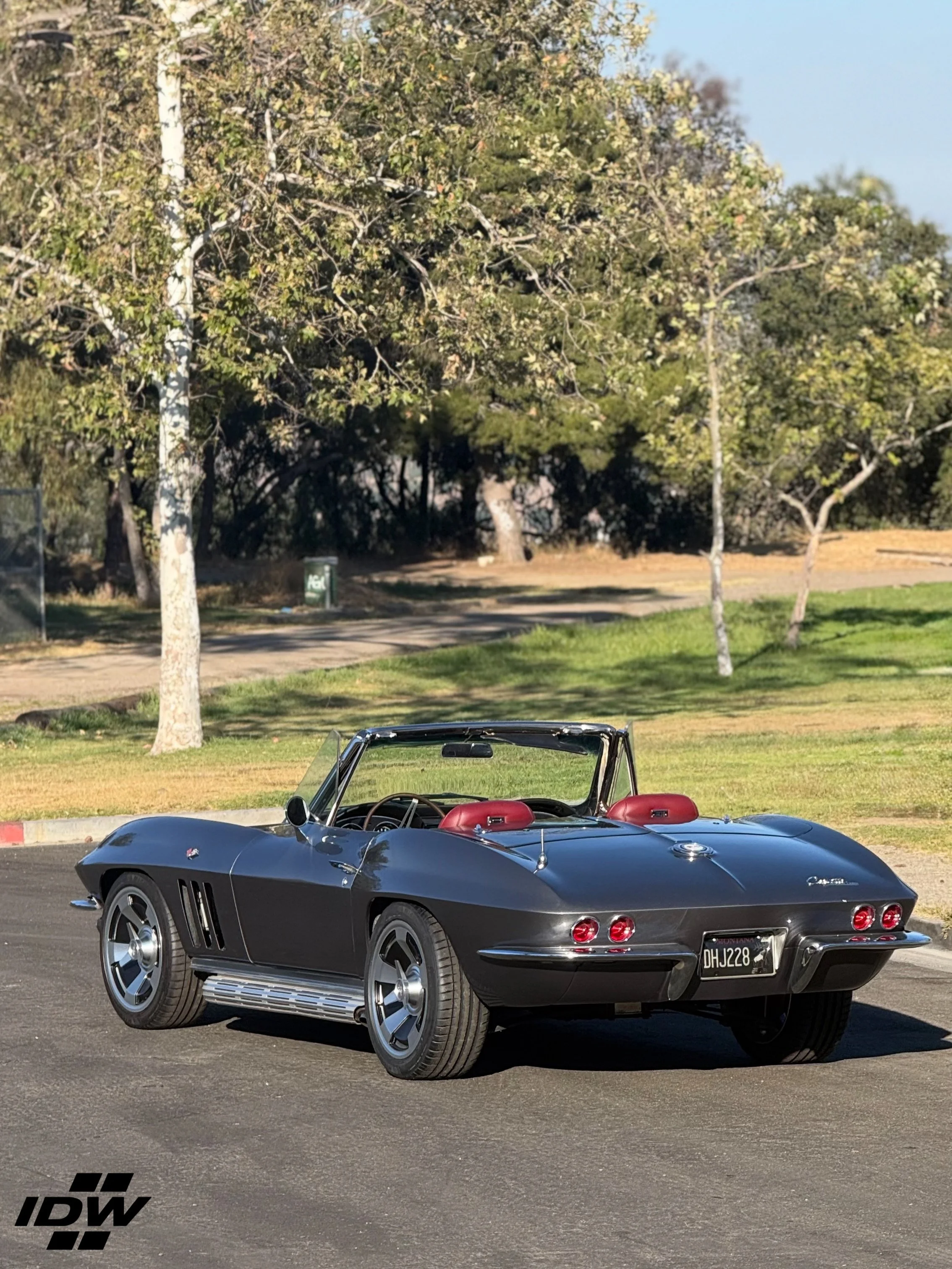 C66 Forged Wheels in 18&rdquo; on a 1965 factory chassis