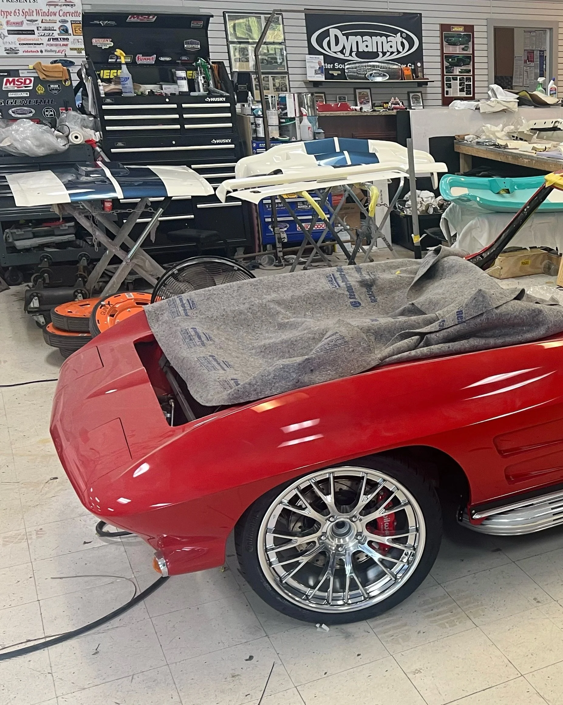 Design by Mike @restomodvette | Z06 Split 10 Step Spoke | C2 &lsquo;63 SW