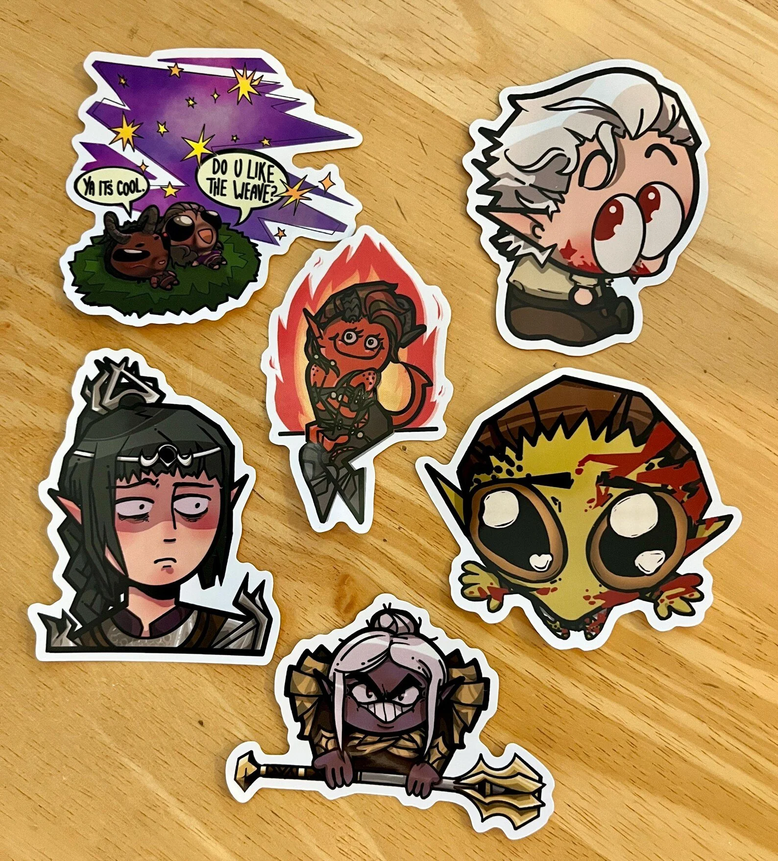 Stickers - Baldur's Gate 3.