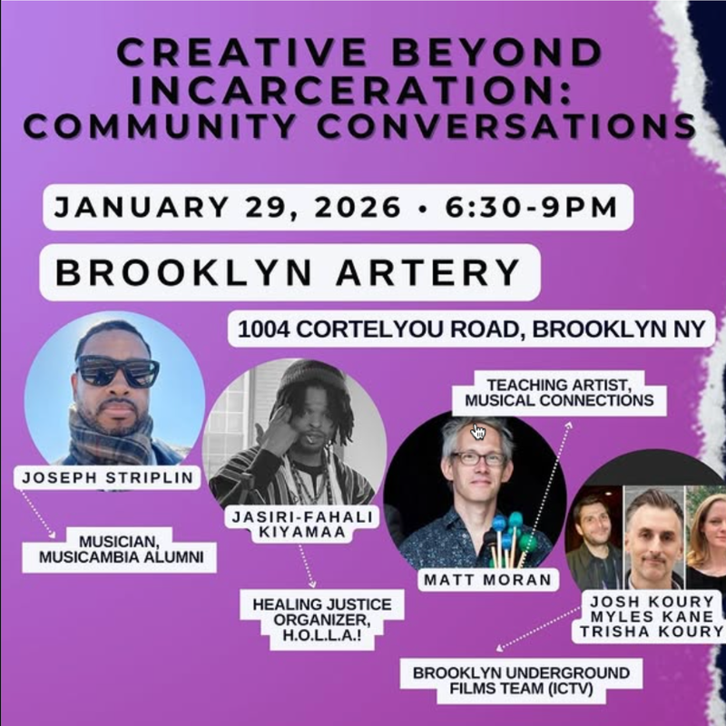Creatives Beyond Incarceration