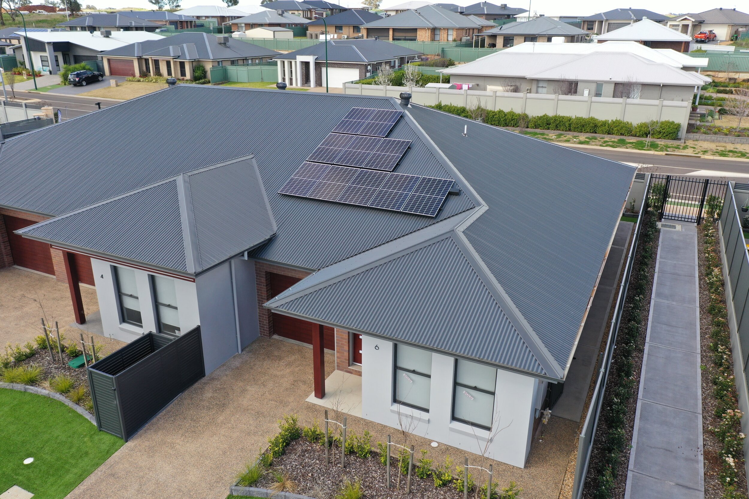 Solar On House