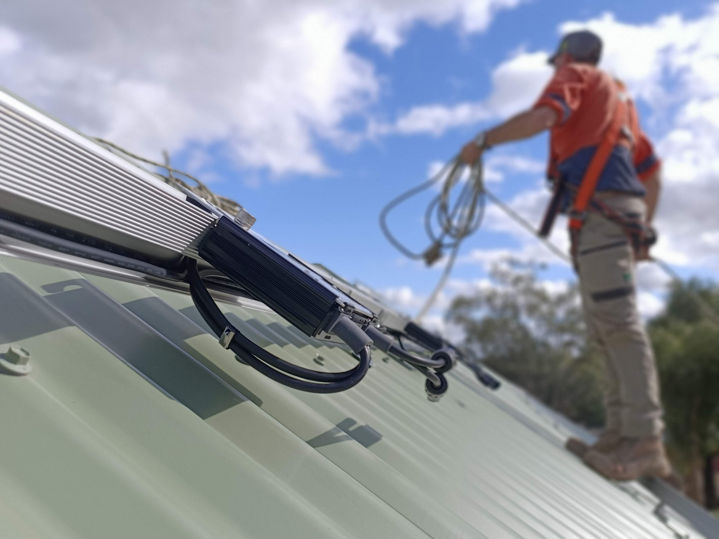 Optimised solar installation