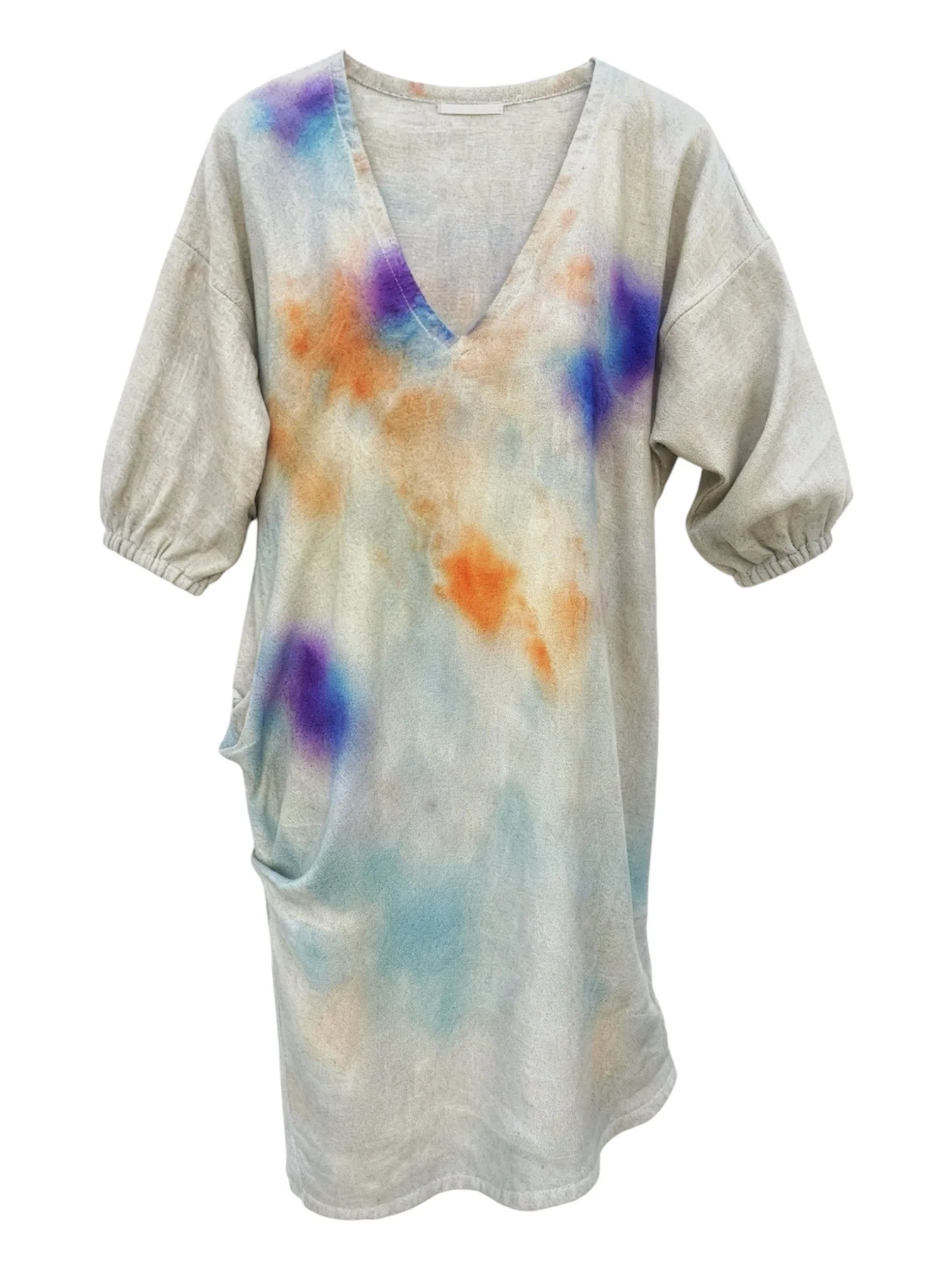 The Watercolour Linen Dress