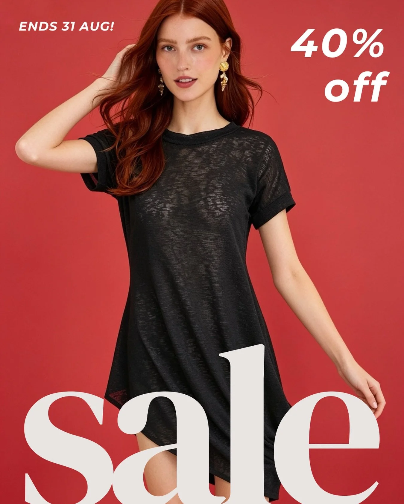 ✨ SALE ALERT ✨
40% OFF sitewide, for a limited time only!

From now until August 31st, treat yourself (or someone you love) with 40% off everything at Rosinha. 💛

Use code: SALE40 at checkout
Shop now &rarr; link in bio
Or visit us in store: 91 John