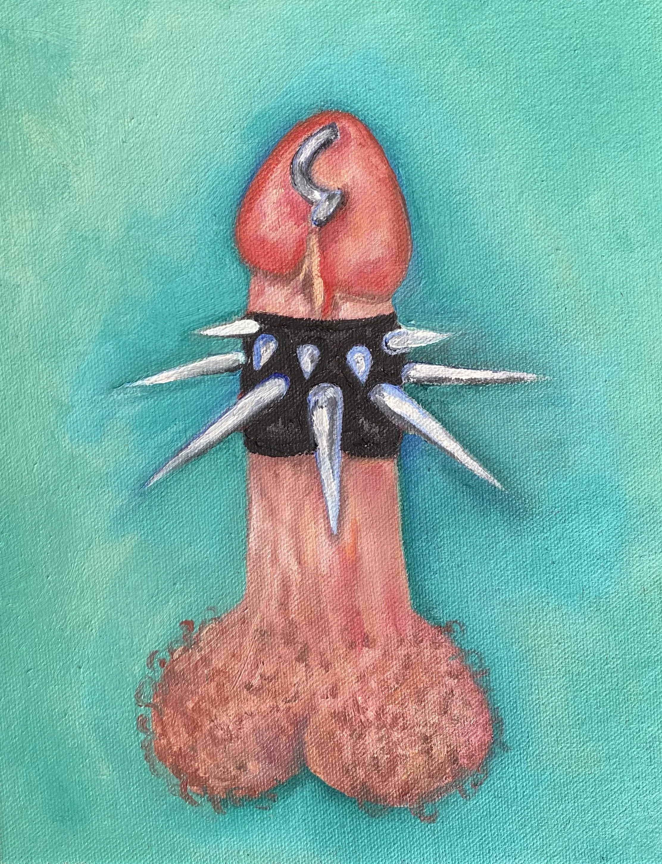 "Spike Lee", 8x10in, Oil on Canvas, 2024