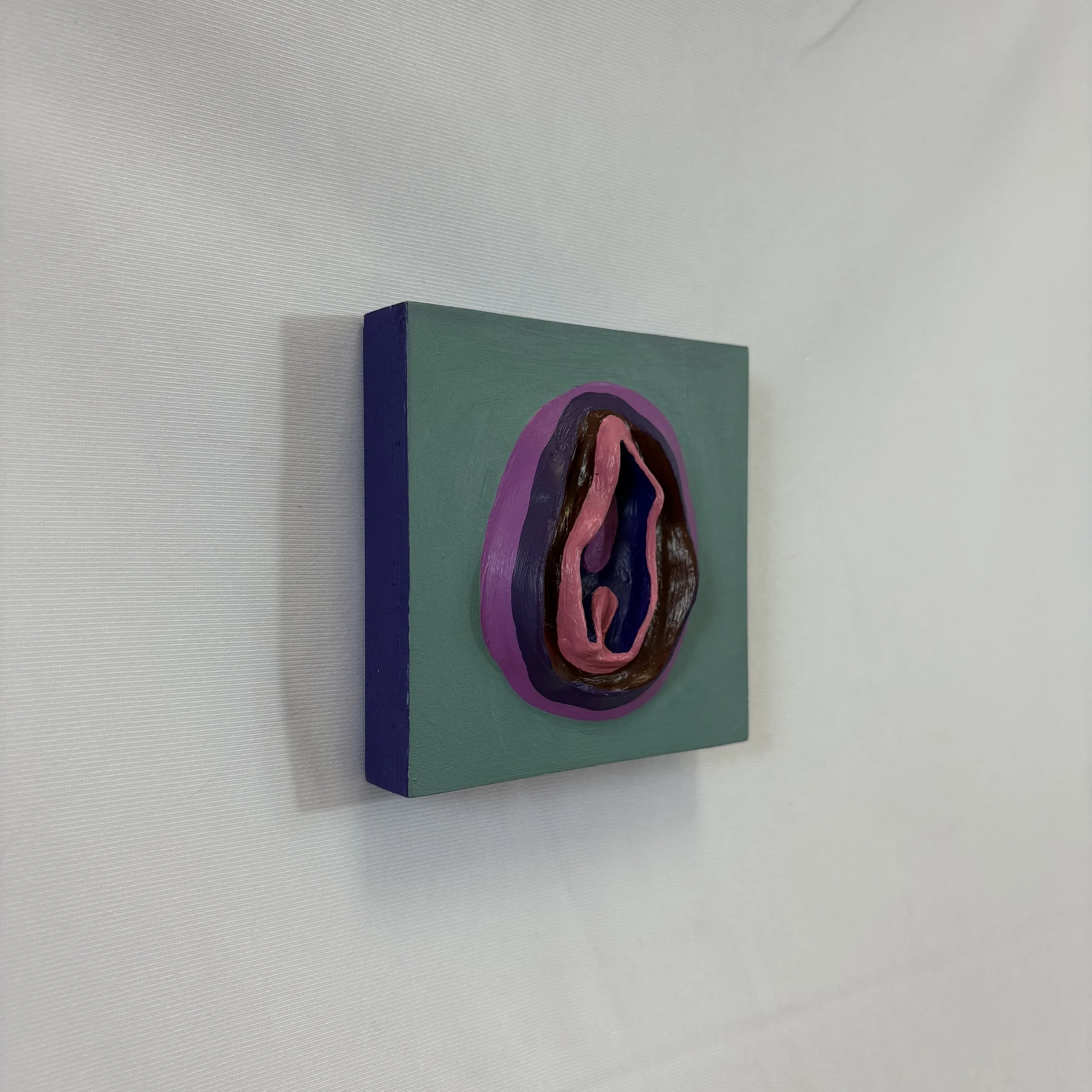 "Glacier" Vulva Board ~ Geo Pussy