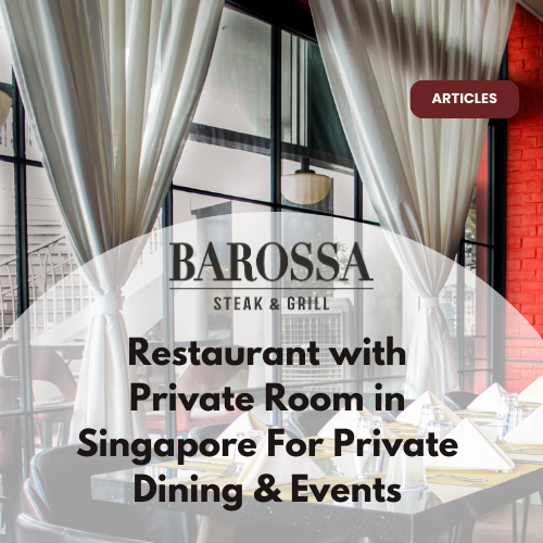 Restaurant with Private Room in Singapore 