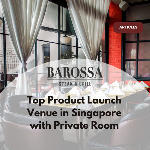 Top Product Launch Venue in Singapore with Private Room