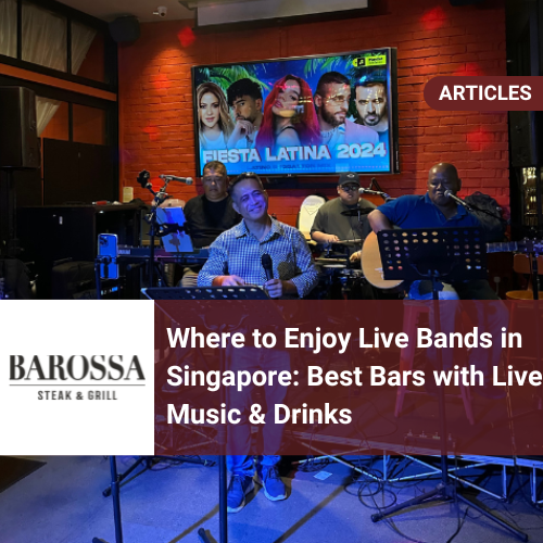 Live Music Venue with Live Band in Singapore to Enjoy Food &amp; Drinks